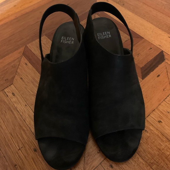 Eileen Fisher Size 8 Leigh Sandal - Picture 3 of 3